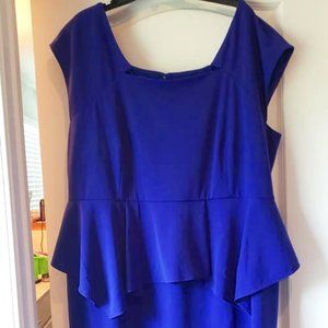 Lane Bryant Peplum Dress BNWT Size 26